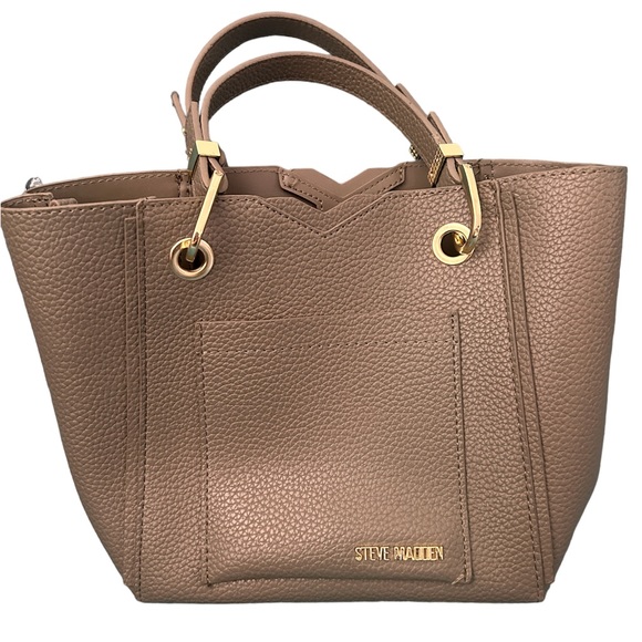 Steve madden Bkarta Purse grey color satchel purse - Picture 1 of 5